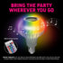 SKYLAR LED Color Changing Light Bulb with Bluetooth Speaker, E26 Standard Socket, 4 Light Modes with Remote Control