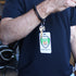 Specialist ID 5 Pack - Ultimate Wrist Coil Badge Holder with Card Strap, Premium Elastic Bungee Keychains