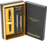 Stunning Ballpoint Pen with 24K Gold Trim, Luxury Gift Set for Men Women, Nice Writing Pens for Christmas