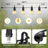 Lights,100FT 32 Bulbs, 2700K Dimmable ZJOJO LED Outdoor String Outdoor Lights for Patio with Shatterproof Waterproof