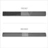 4 Way Wood Rasp File Set, Carbon Hand File and Round Rasp, Half Round Flat & Needle Files