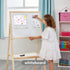 DUJEQM 2-Pack 10 Magnetic Board, Frameless Stainless Iron Magnetic Strips with Adhesive Backing, Magnet Bulletin Board