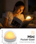 2000mAh, Dimmable (8 4 ZEEHOO Rechargeable Night Light, Portable Wireless Charging Egg Lamp, LED Night Light Colors