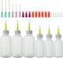 6Pcs Syringe Bottle with 15Pcs Dispensing Needles and 12Pcs Cap (30ml+50ml)