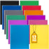 Faccito 12 Pack Spiral Notebook, Top Bound, 11" x 8-1/2", 100 Sheets College Ruled Paper, Assorted Colors