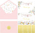 Thboxes 50 Pack Pink Baby Shower Thank You Cards with Envelopes and