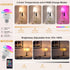 2Pack Rechargeable Light Bulbs with Remote E26/E12 Battery Operated Light Bulb 2200mAh, 3 Color Temperatures/Timer/Dimmer/Color Changing Puck Lights with Remote, Cordless Light Bulb for Non-Hardwired by HYDONG