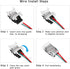 SUPERNIGHT 3 Pin Connector for WS2811 WS2812 WS2812B SK6812 LED Strip Lights, 7 Pairs JST SM Male Female Plug Cables