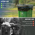 Darlingao Set 3, 1330 Trash Can Rubber Bands of Heavy Duty Elastic Garbage Can Bands Fit Gallon Trash Cans, Secure