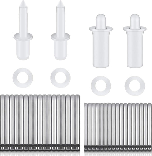 Jetec 85 Pieces Repair Plantation Shutters Tool Set - Louvers Staples Shutter Replacement Repair Pins