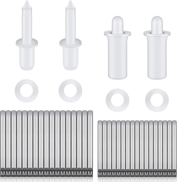 Jetec 85 Pieces Repair Plantation Shutters Tool Set - Louvers Staples Shutter Replacement Repair Pins
