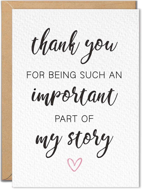 The Cardtel Thank You Cards for Teacher, Appreciation Card for Nurse, Therapist, Doctor, Coach,