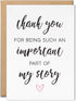 The Cardtel Thank You Cards for Teacher, Appreciation Card for Nurse, Therapist, Doctor, Coach,