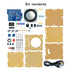 YYSOLDER HD Bluetooth Speaker, Transparent Shell Sound with Multiple Audio Input Modes, Soldering Kit for Electronic