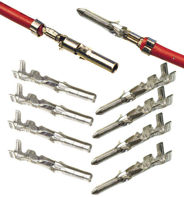 Molex 18-24 AWG Gauge Pins 0.062" Male and Female Connector, Crimp Style Pin, 40 Pair 1561-(P901)L