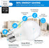 A19 LED Light Bulbs, 60 Watt Equivalent, 850 Lumen, Daylight White 5000K, E26 Base, 4-Pack