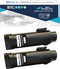 LCL Compatible Toner Cartridge Replacement for Dell H625 H825 S2825, 593-BBOW, 2-Pack for H625cdw H825cdw