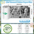 Qhzxcvlk 10 Rolls Sticker Printer Paper, Mini Thermal Printer Paper, inkless Print Papers for Most Kids Instant Camera