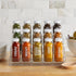 Talented Kitchen 134 Preprinted Minimalist Spice Labels, Bold White Seasoning Labels for Organization