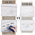 White Wood Bulletin Board Roll, Reusable Waterproof Erasable Fabric for Classroom Decor, 15.55" x 472.44"