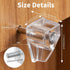 Sorcristy 20pcs 1/8 Inch (3mm) 3mm Shelf Support Pegs, Clear Plastic Shelf Pins for Small Holes Only, Cabinet Shelfs