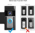 Anti Theft Ring Doorbell Mount - Renter Friendly Ring Doorbell Holder for Apartment Door - All Metal Ring Door Bracket