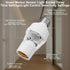 E26/E27 Screw in Motion Sensor Light Socket, Socket Adapter with Dusk to Dawn & Motion Detection, Auto On/Off Smart