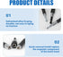 Magnetic Drill Extension Bit Holder Set of 3 - Screw Holder Guide Drill Bit Tip Holder with 1/4 Inch Hex Shank