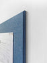 Large Cork Board Alternative - 12 Pack Felt Wall Tiles, 47"x35", Ocean Blue
