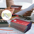 WEIZHEN 6-pack (300 sets) 2-part This of Money & Rent Receipt Books features carbonless receipts, waterproof covers