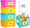 MESS Large Bin Labels for Storage Bins (50 6x4") - Removable Labels for Organizing, Craft Organization, Tote Moving