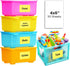 MESS Large Bin Labels for Storage Bins (50 6x4") - Removable Labels for Organizing, Craft Organization, Tote Moving