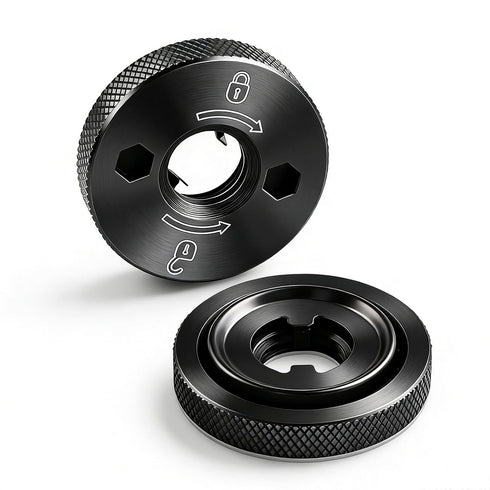 Ciuouient N484249 Angle Grinder Flanged Hex Nut Compatible with Grinder DCG413B DCG413B-B3 DCG413P2-B3