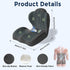 BANKQF Tailbone Seat Cushion for Office Chair and Car, L-Shaped Ergonomic Seat Cushions,Memory Foam Orthopedic Cushion