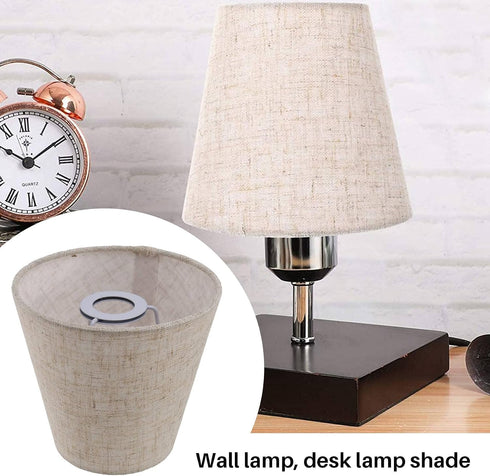 Beuiouer Small Lamp Shade Cloth Lamp Cover Chandelier Lamp Dust Cover Fabric Lamp Accessory for Table Lamp and Floor