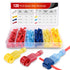Nilight - 50004R 120 Pcs/60 Pairs Quick Splice Wire Terminals, T-Tap Self-stripping with Nylon Disconnects
