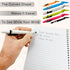 Lefty’s Left Handed Pen Ballpoint, No Smear Quick-Dry Pens for Lefties, Soft Grip for Effortless Writing (Black)