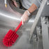 SPARTA Industrial Tank Brush Pipe Brush, Drain Brush with Handle for Commercial Kitchens - 16 Inches, Red