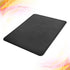 Mouse Pad, PU Leather Mouse Pad with Stitched Edge, Non-Slip Waterproof Micro-Fiber Base, 8x11 Inch (Black)
