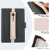 Simarro 6pcs Adjustable Elastic Band Pen Holder: Detachable PU Leather Sleeve Pouch for Notebooks & Planners