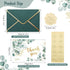 50 Pack 4x6 Inch Thank You Cards with Envelopes, Thank You Cards Bulk Blank Notes Card with Envelopes & Stickers