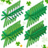 Geyee 24 Pack St. Patrick's Day Shamrock Pen with Sticky Notepad - Kids Bulk Shamrock Shaped Ballpoint Pen, Ribbons,