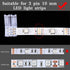 28 3 10 mm WS2811 WS2812B SK6812 Mudder Pieces Pin LED Connector LED Strip Solderless Light l Shape Lights Extension T