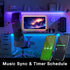 50ft DAYBETTER Smart WiFi Led Lights, Tuya App Controlled, Work with Alexa and Google Assistant, Timer Schedule, RGB