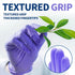 Nitrile Exam Gloves, 3.5 Mil Powder-Free Disposable Medical Gloves, Purple, 100 Pcs