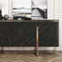 Matte Marble Black Contact Paper, 15.8''x78.8'', Peel and Stick Waterproof Wallpaper for Bathroom and Kitchen