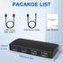 3.0 2 4 Ports,4 3.0 USB Switch Selector Computers Share USB Ports USB Switcher USB for PC Laptop Keyboard Mouse Printer