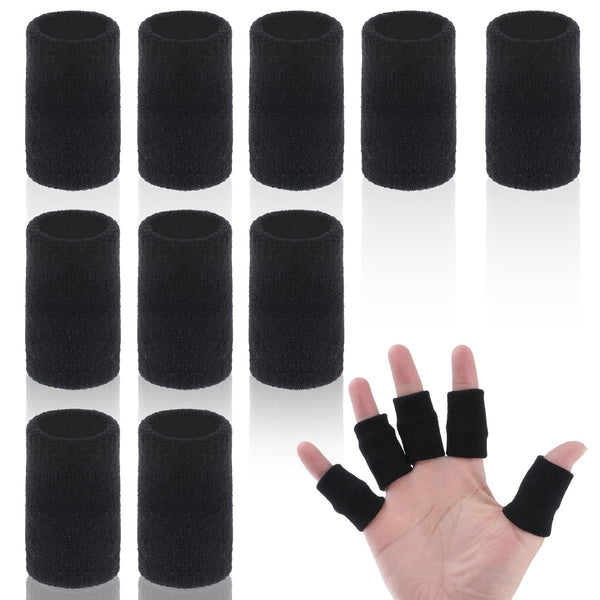 10PCS Finger Sleeves for Arthritis, Elastic Finger Support Sleeve Protectors & Finger