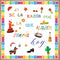 Spanish Bulletin Board Set, Classroom Decor with Inspirational Positive Affirmations and Motivational School Decorations