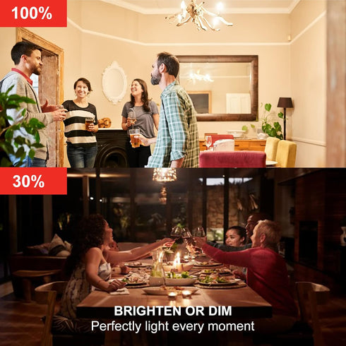 Sengled Bulbs, Bulb, Dimmable Bulbs, 5W (40W 450LM, Bulbs 2.4GHz 4 Pack Smart Light Smart Candelabra LED Chandelier